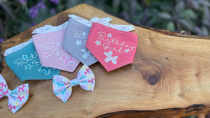 Dog Birthday Bandanas