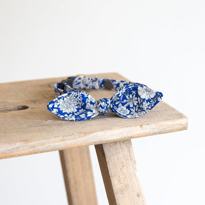 Blue Floral Liberty Cat Collar