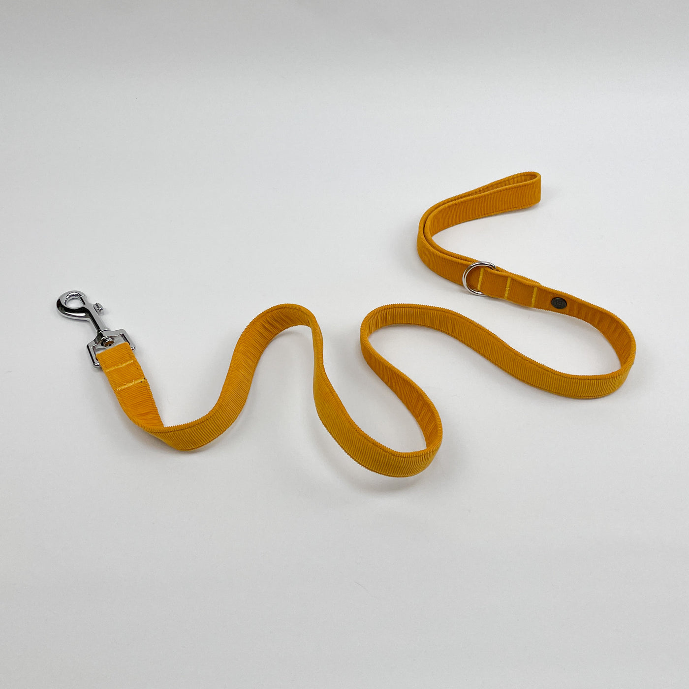 Mustard Yellow Corduroy Dog Lead