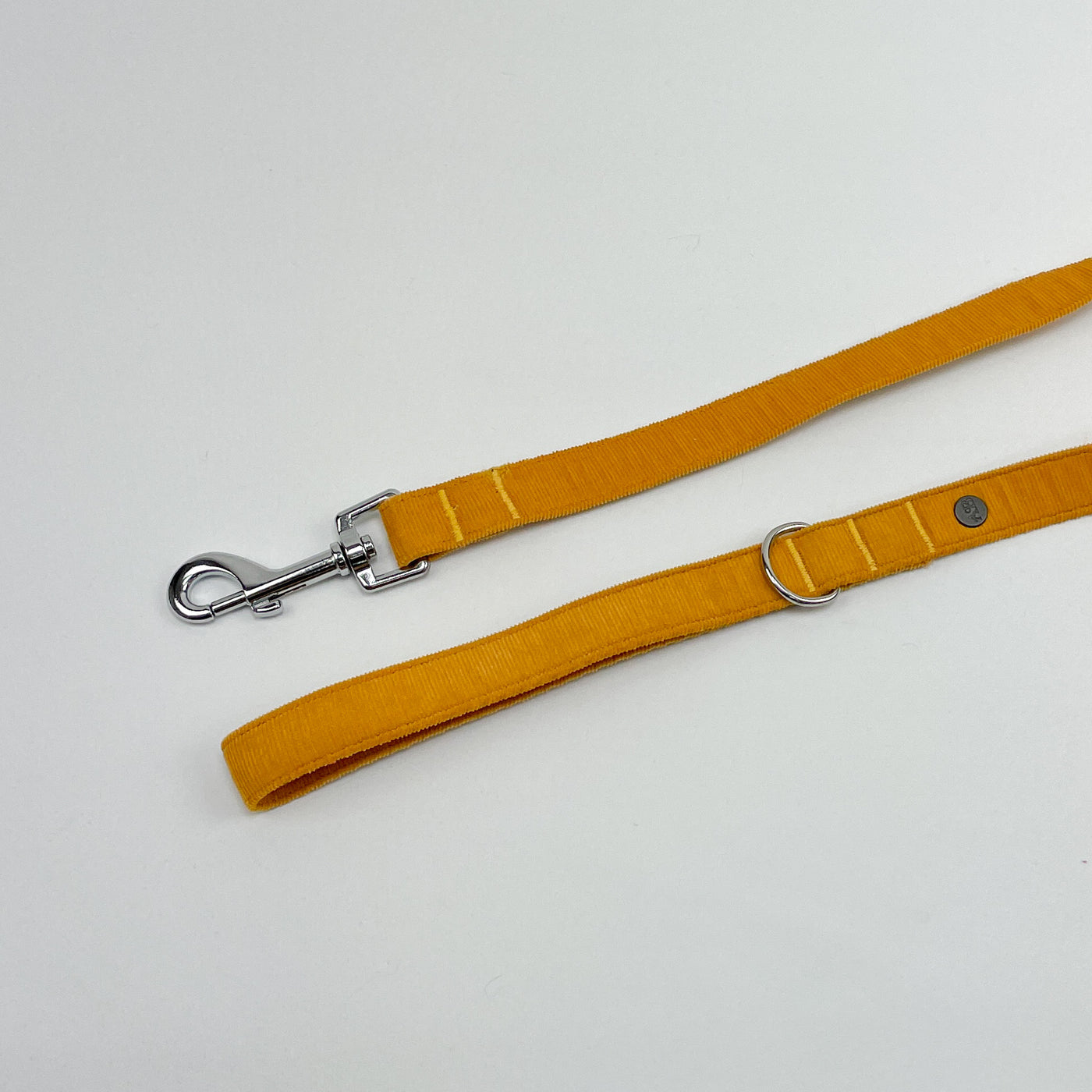 Mustard Yellow Corduroy Dog Lead