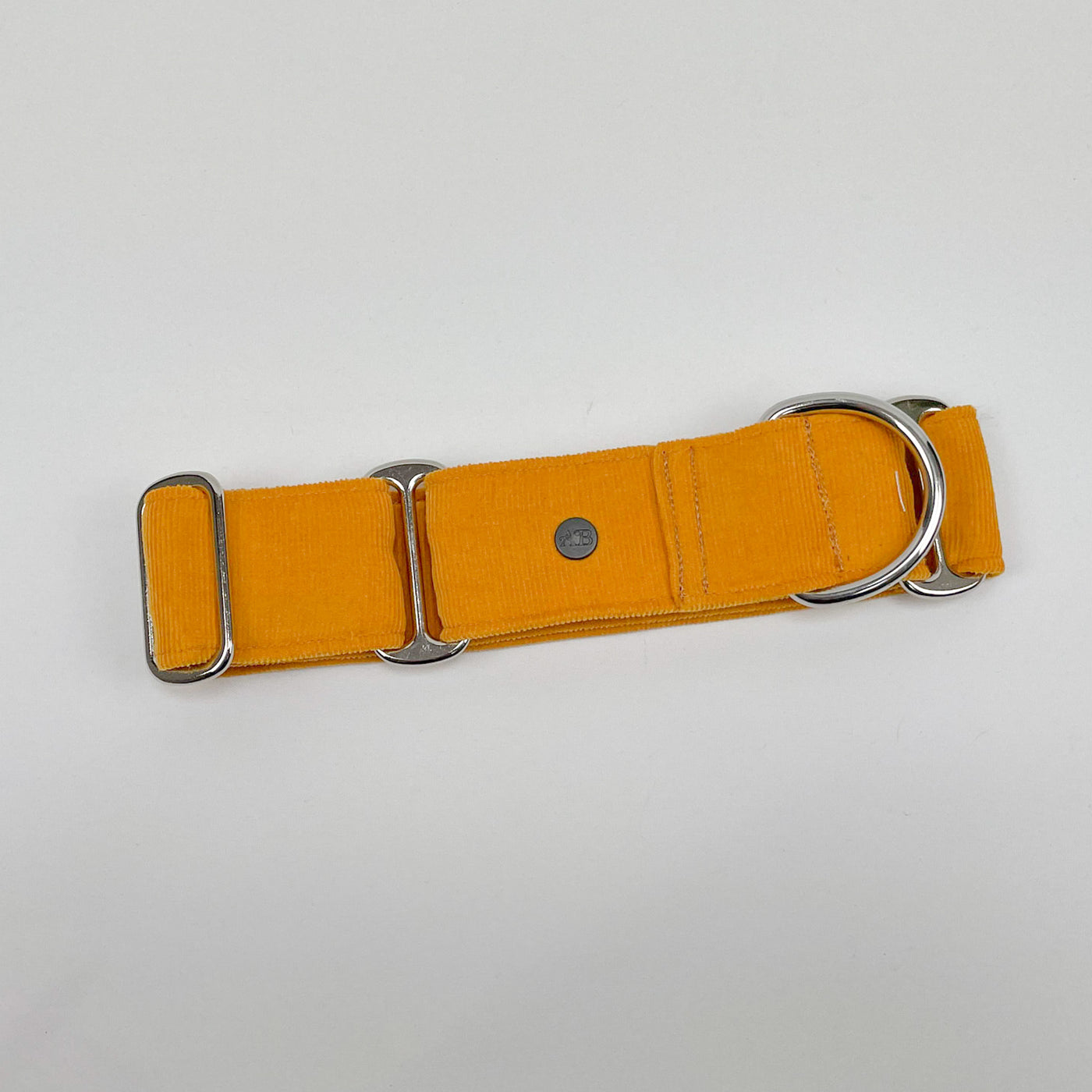 Mustard Yellow Corduroy Martingale Collar