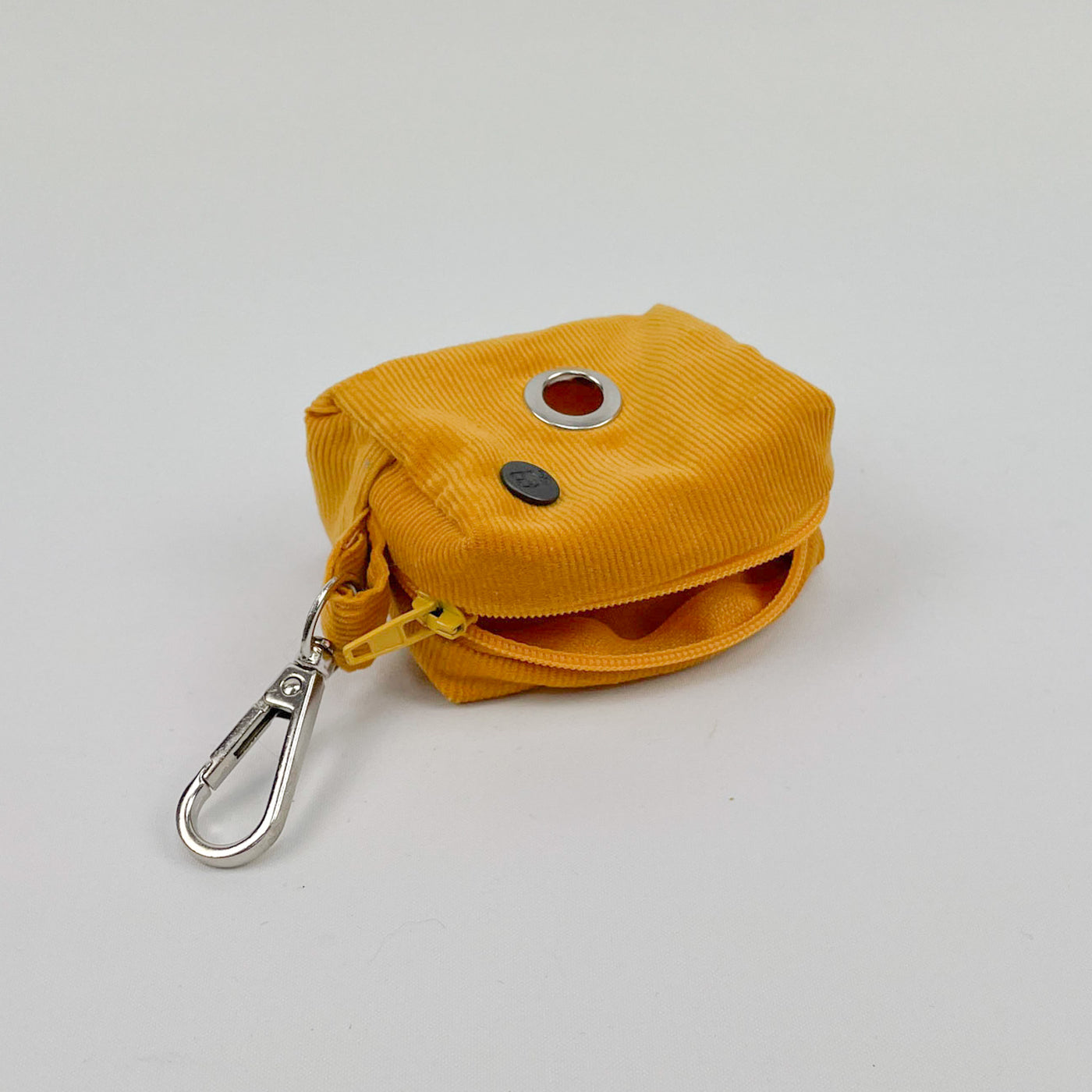 Mustard Yellow Corduroy Poop Bag Holder