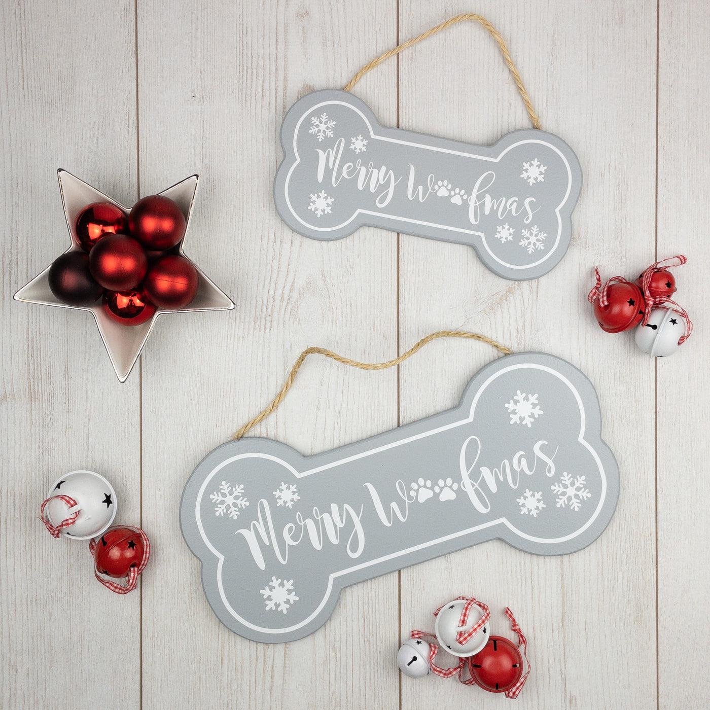 Merry Woofmas Christmas Wooden Sign