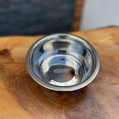 Stainless steel Classic bowl, size medium.
