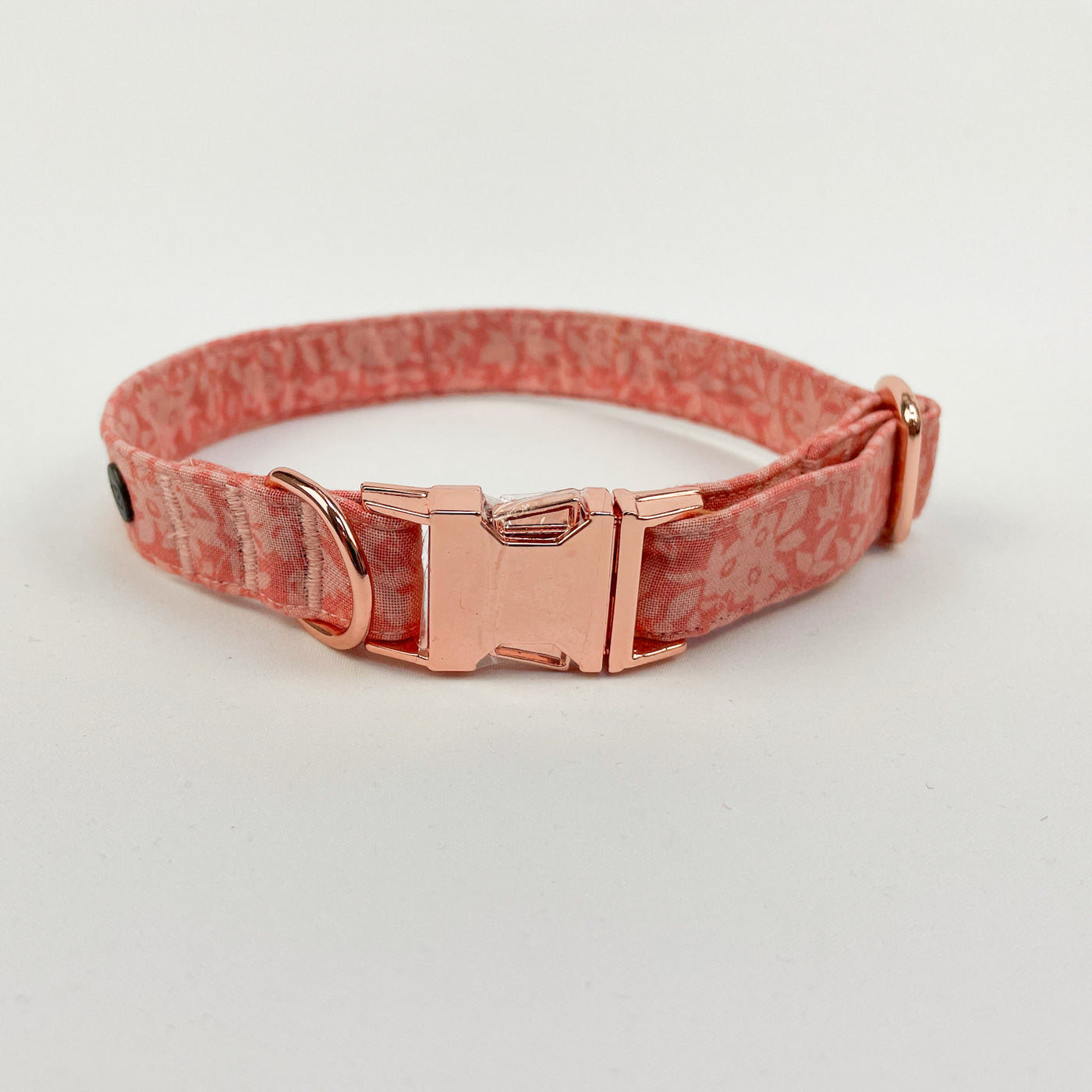 Albie's Boutique Liberty peach Floral Dog Collar