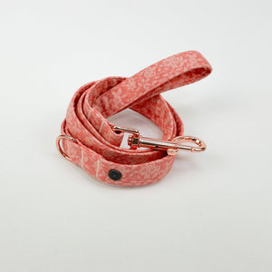 Liberty Peach Floral Dog Lead