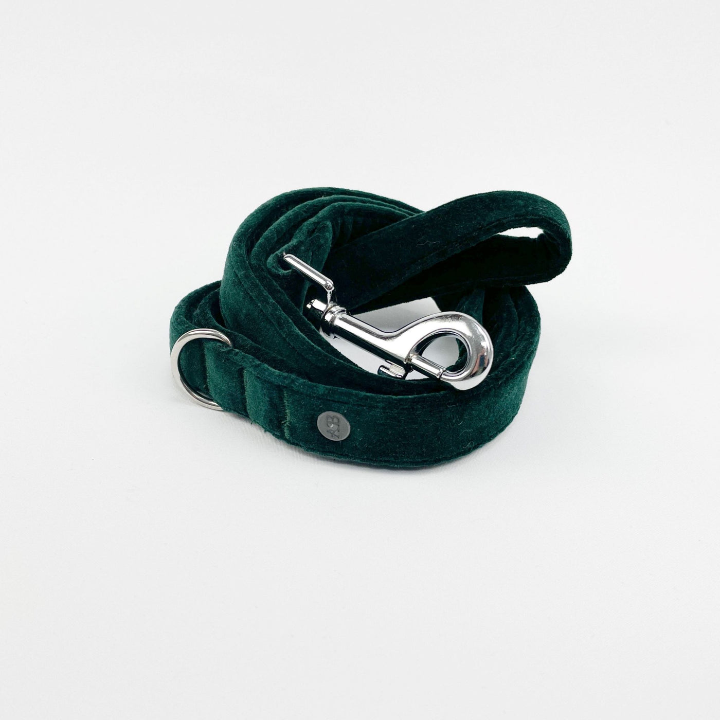 Luxury Emerald Green Velvet Dog Lead