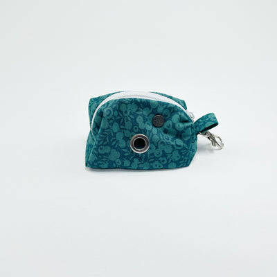 Liberty Autumn Emerald poop bag holder Front view
