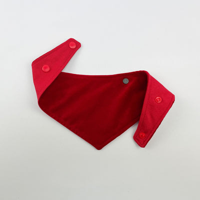 Red velvet dog bandana