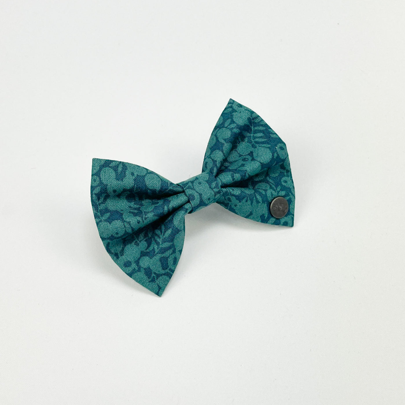 Liberty autumn emerald dog bow tie.