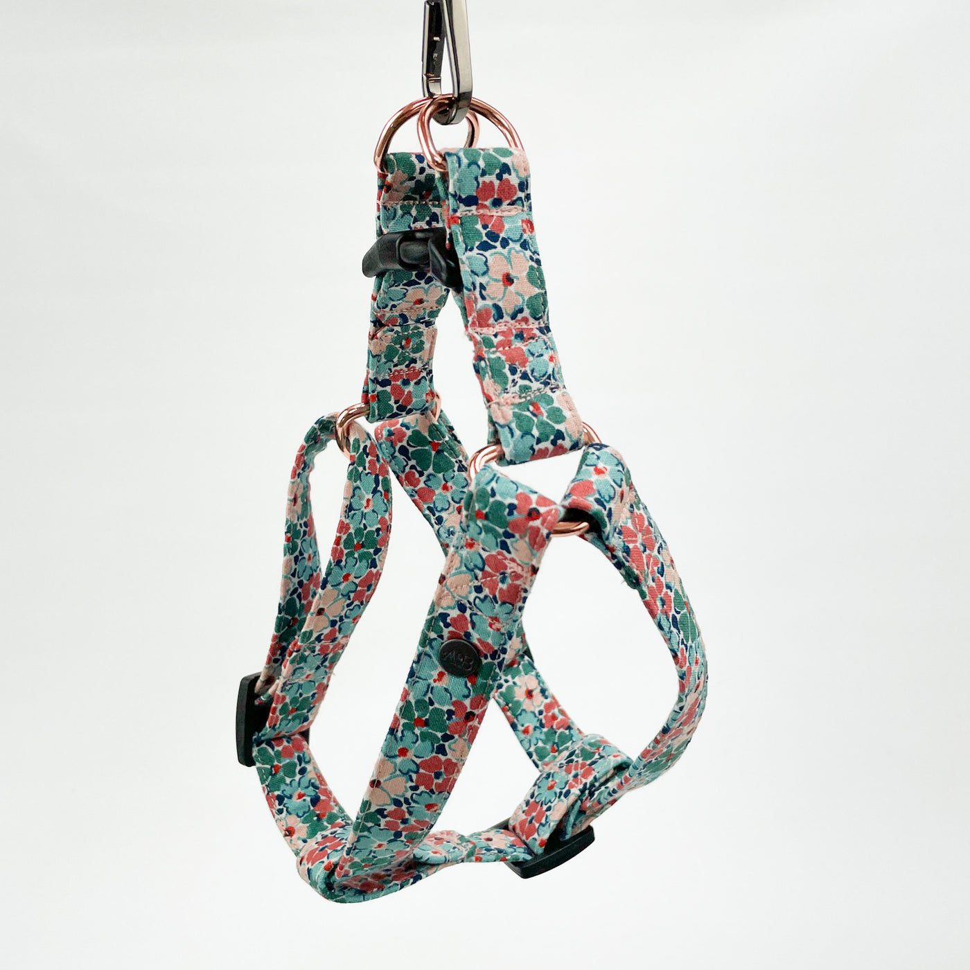 Liberty winter floral step in dog harness