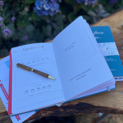 The adventure log: inside the dog adventure journal