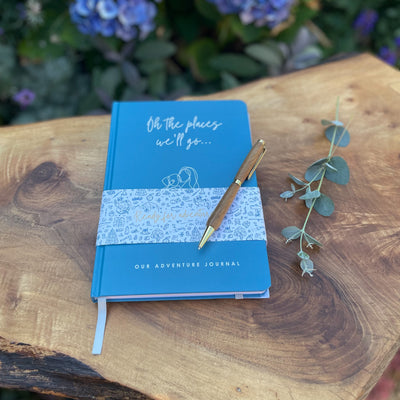 Oh the places we'll go... dog adventure journal