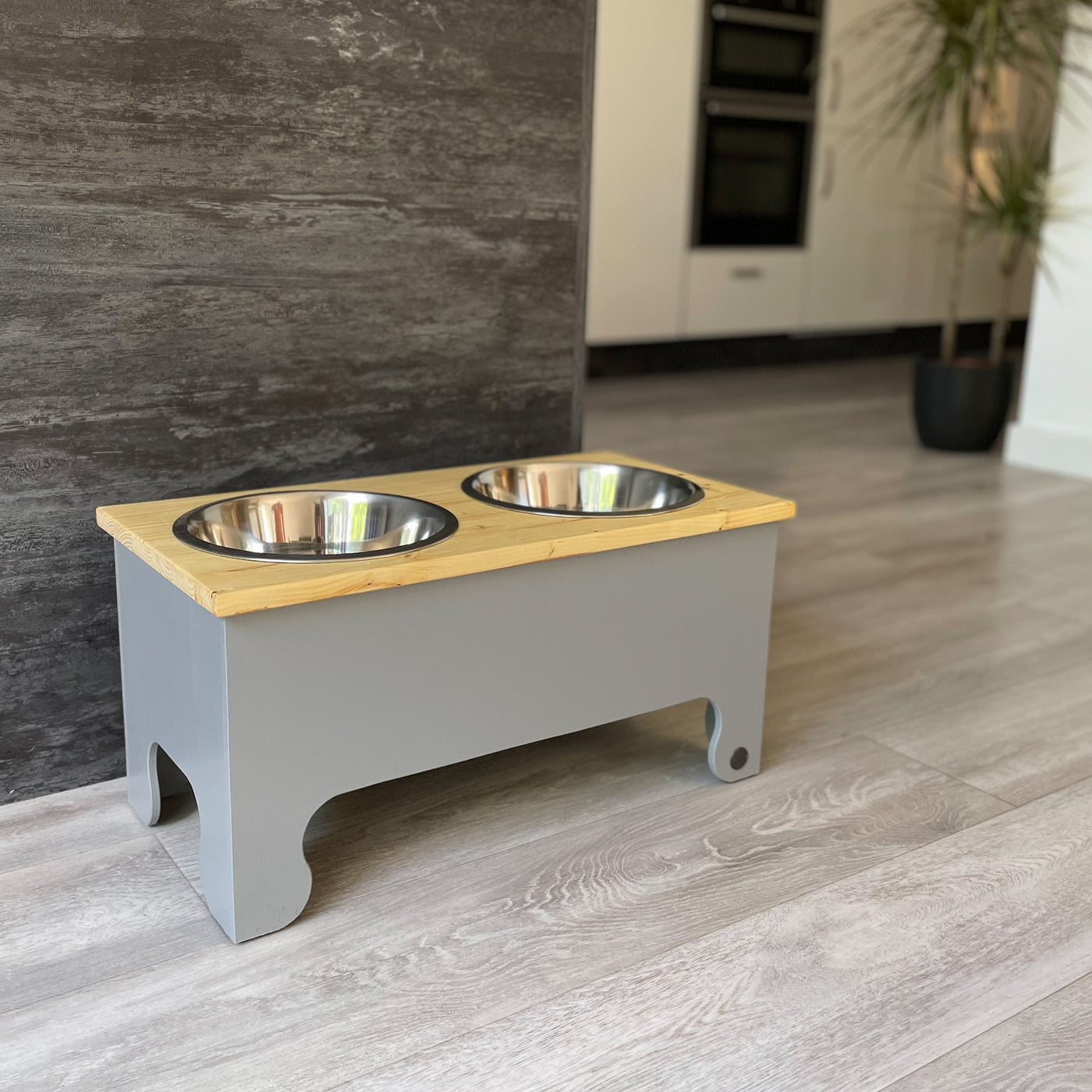 Large Raised Dog Bowl Feeding Stand – albies-boutique