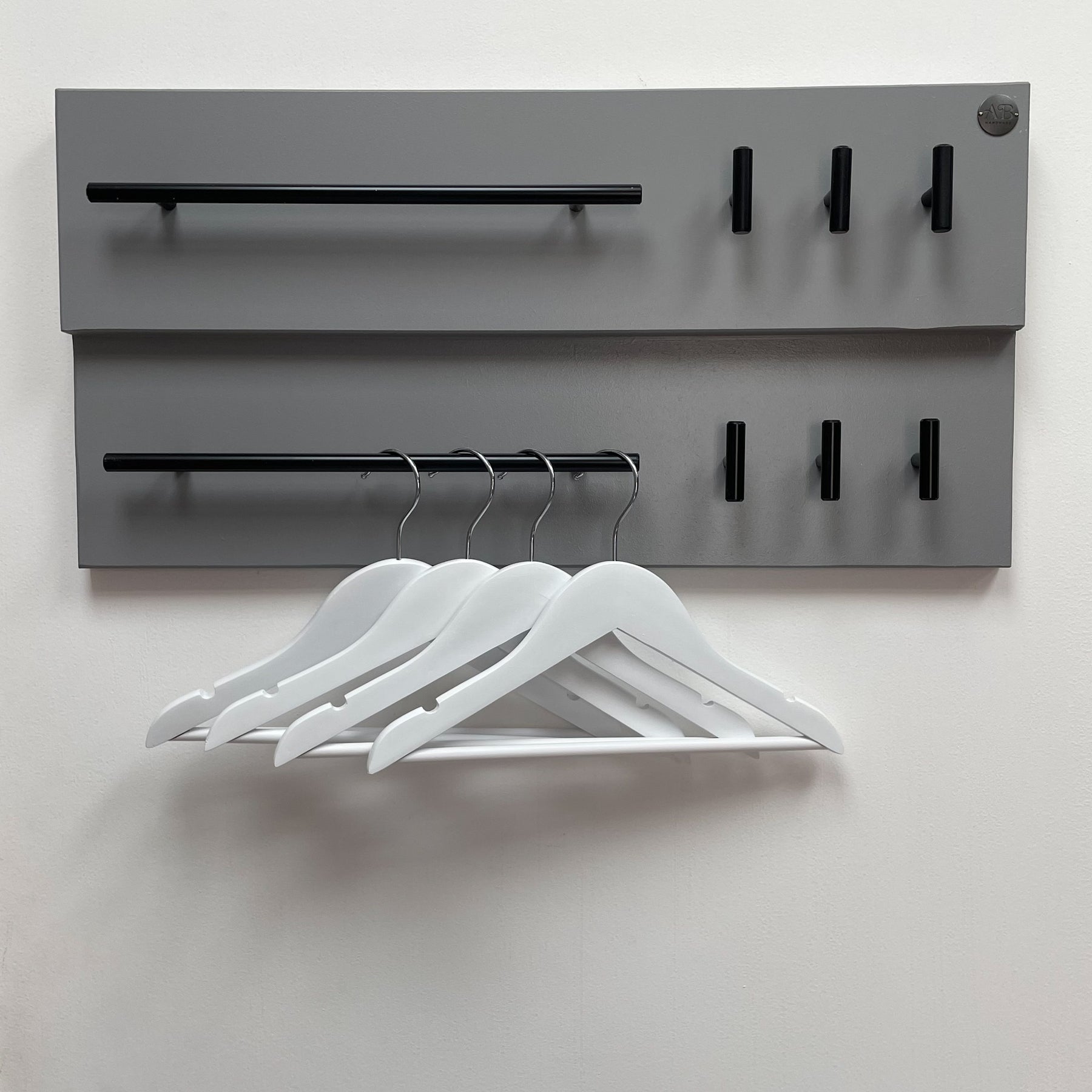 White wooden hangers argos online